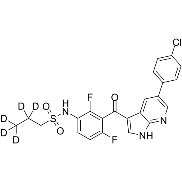 Vemurafenib-d5 (vemurafenib d5) 1365986-90-8